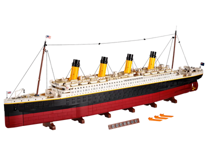 LEGO Icons Titanic (10294) | 1:200 Scale Model Ship | 9,090 Pieces
