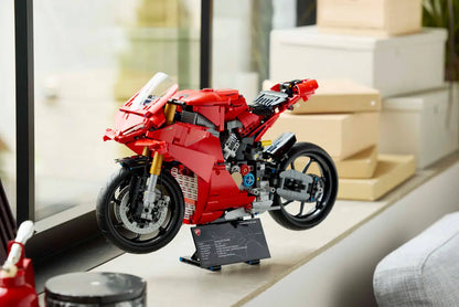Lego Technic Ducati Panigale V4S 42202 Motorcycle Toy 1604 Pieces Building Kit Construction Set Kids Adults Gifts Birthday Hobby Christmas