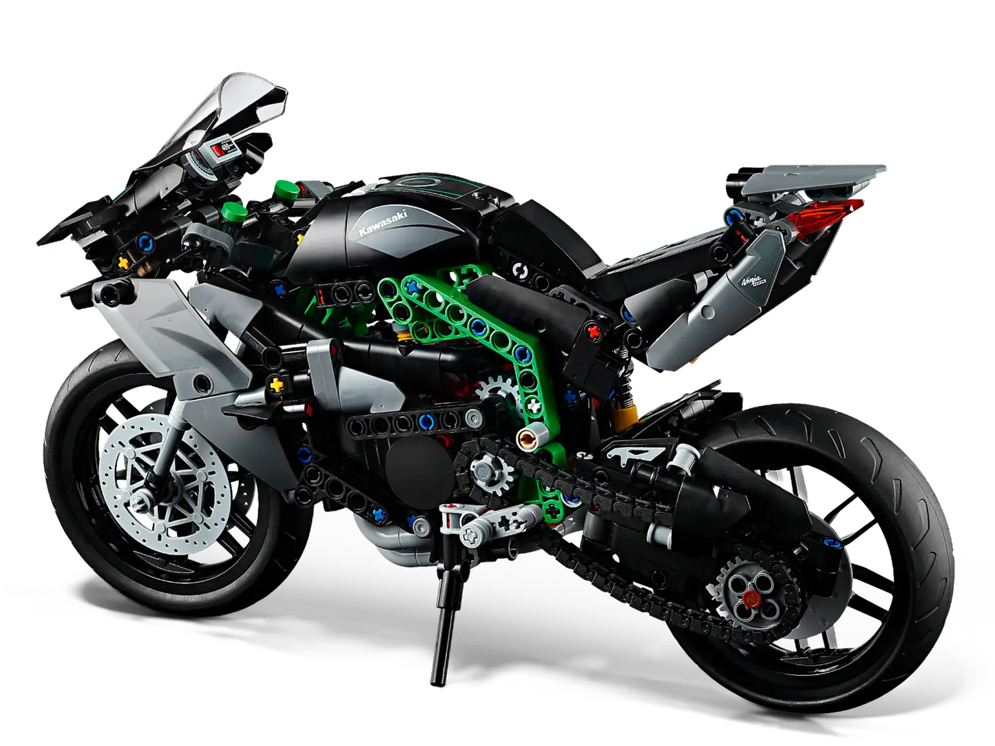 Lego Technic Kawasaki Ninja H2R Motorcycle 42170 Toy 643 Pieces Building Kit Kids Adults Gifts Birthday Hobby Christmas